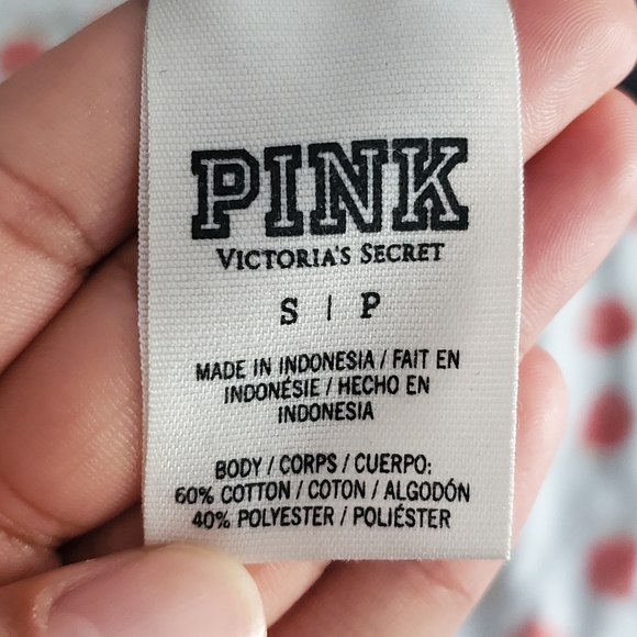 PINK Star Skull Lace Muscle Tank - Picture 6 of 6